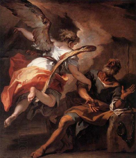 RICCI, Sebastiano The Liberation of St Peter oil painting picture